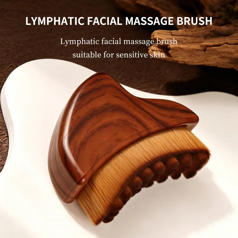 Lymphatic Gua Sha Face Brush