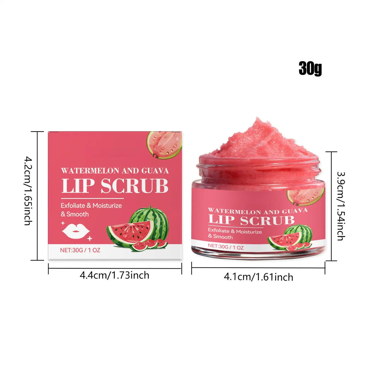 Watermelon Guava Lip Scrub