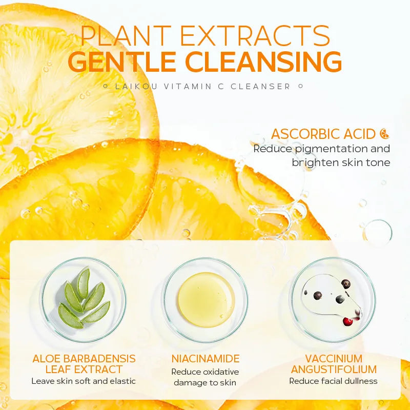 LAIKOU Vitamin C Facial Cleanser