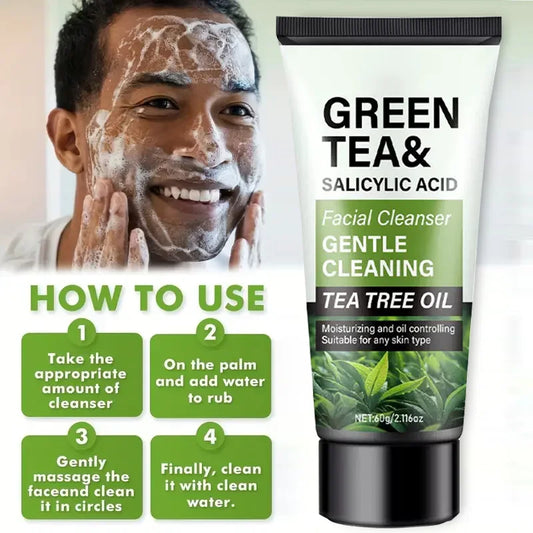 Men's Green Tea Facial Wash