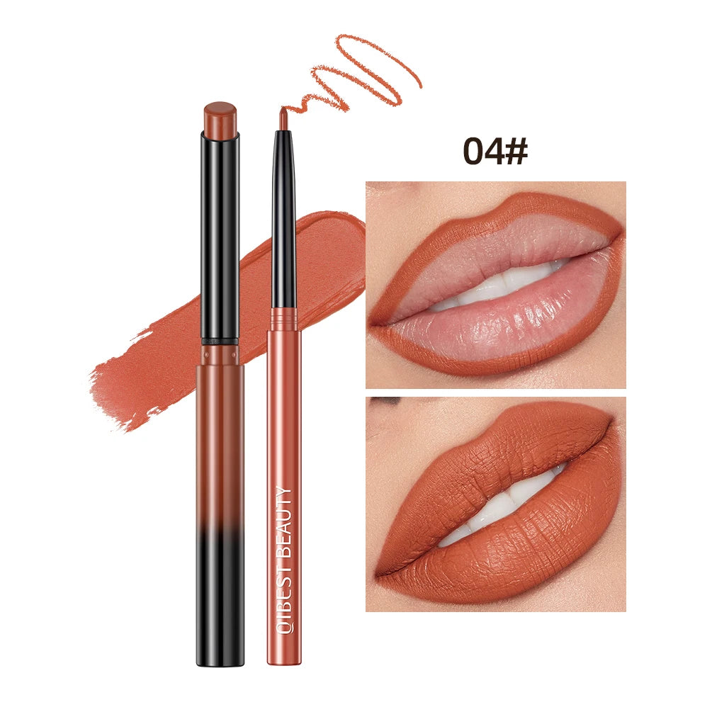 QIBEST Matte Lip Liner Pencil