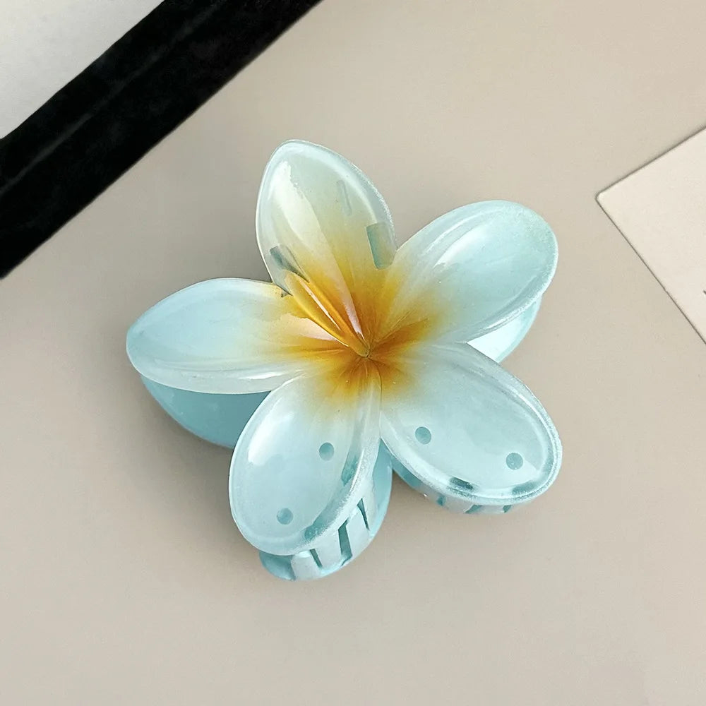 Egg Flower Beach Hair Clips