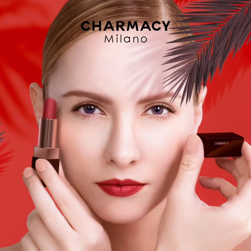 CHARMACY Waterproof Matte Red Lipstick