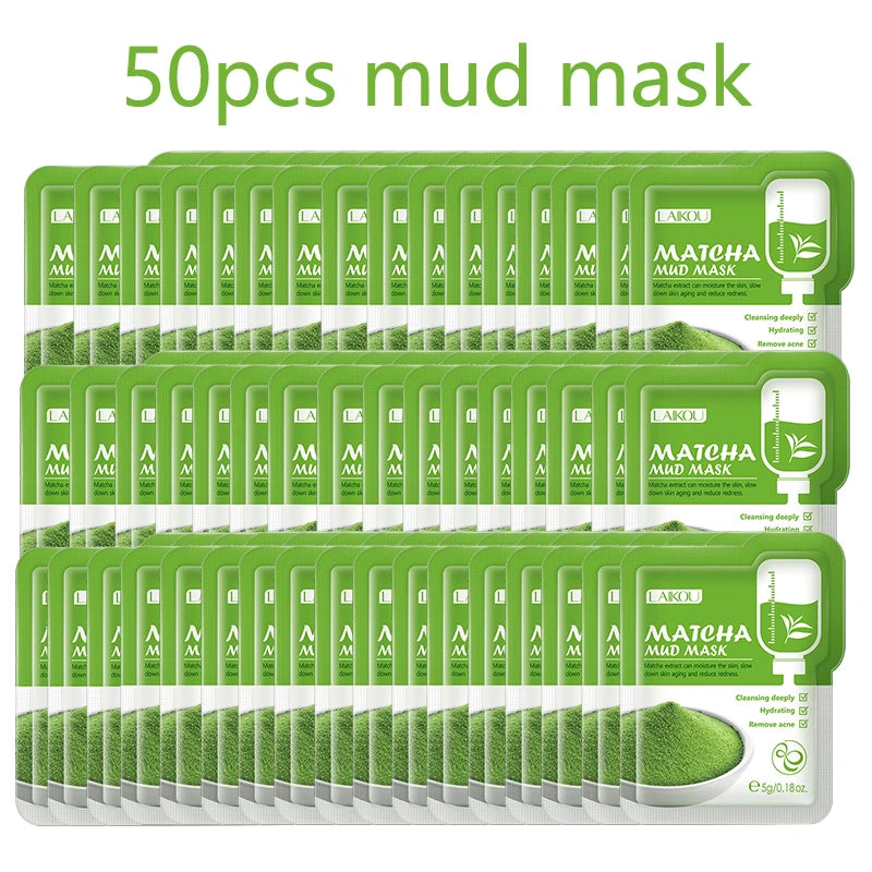 LAIKOU Matcha Clay Mask 50Pc