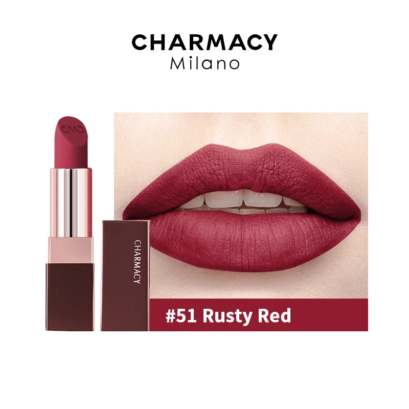 CHARMACY Waterproof Matte Red Lipstick