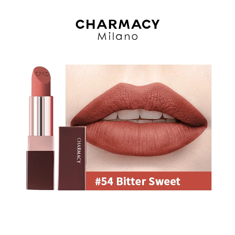 CHARMACY Waterproof Matte Red Lipstick