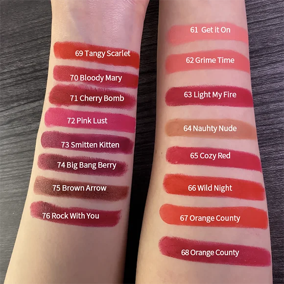 CHARMACY 16-Color Matte Lipstick