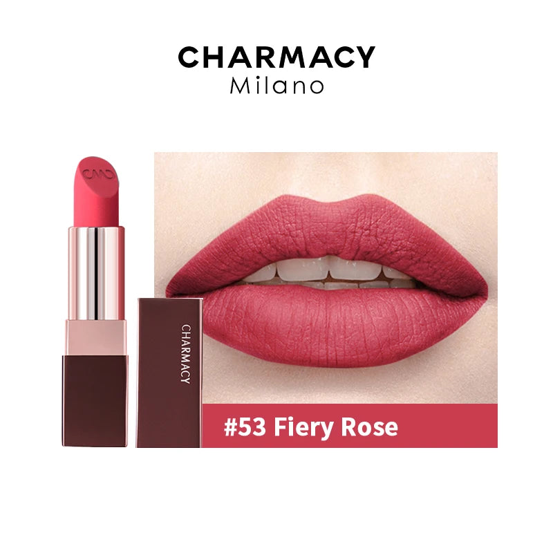 CHARMACY Waterproof Matte Red Lipstick