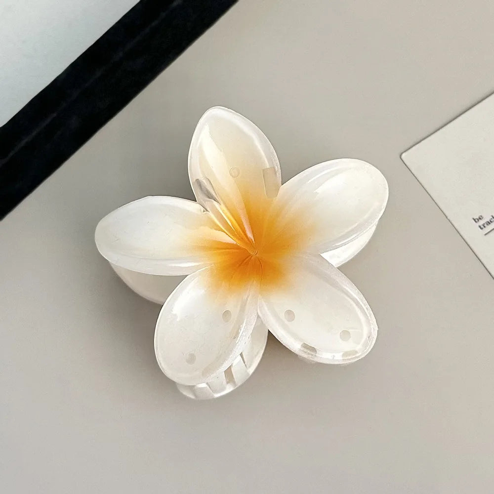 Egg Flower Beach Hair Clips