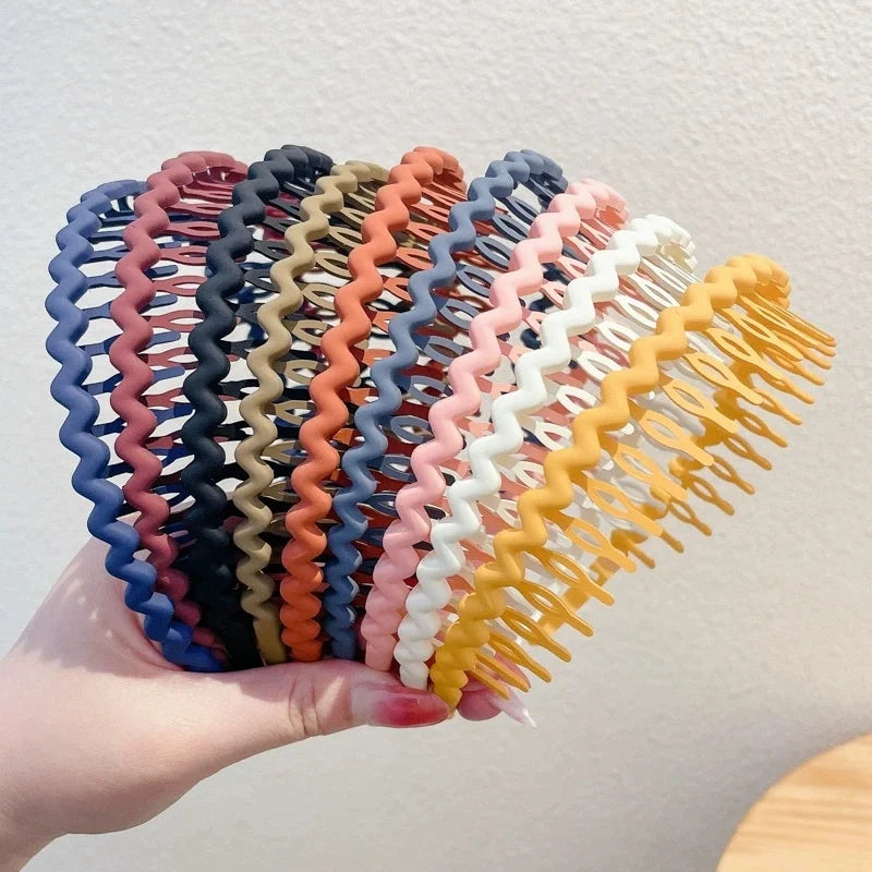 Wave Hairband Non-Slip Comb