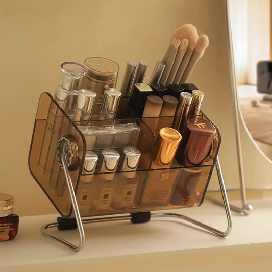 Vintage Rotating Makeup Storage Box