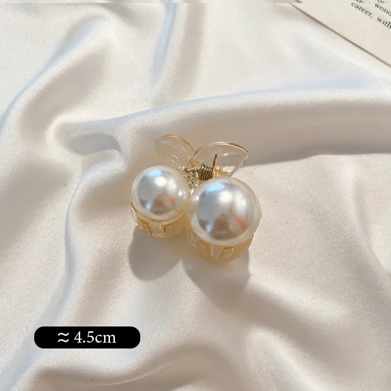 Big Pearl Claw Hair Clip