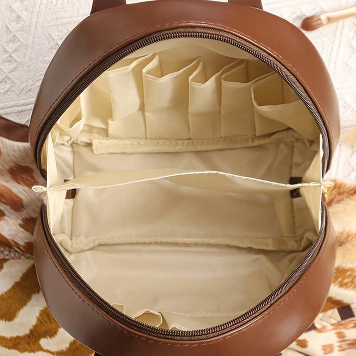 PU Business Travel Makeup Bag