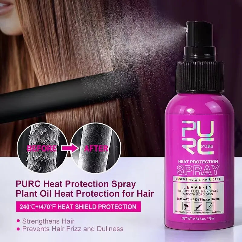 PURC Coconut Heat Protectant Spray
