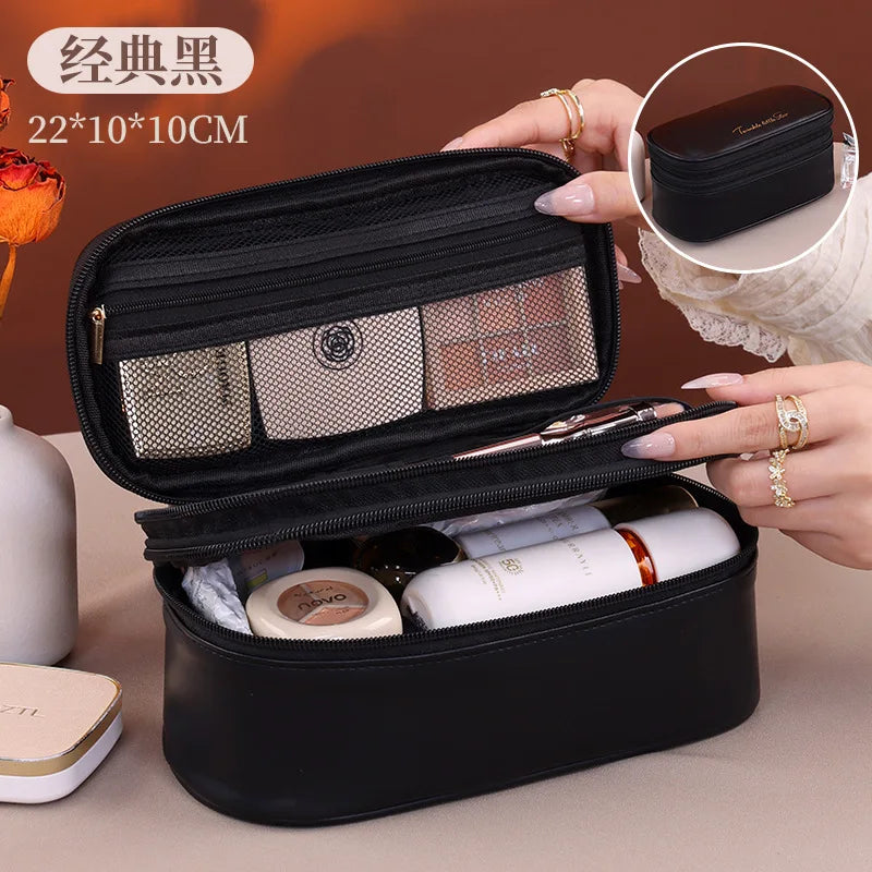 Double Layer Large Makeup Organizer