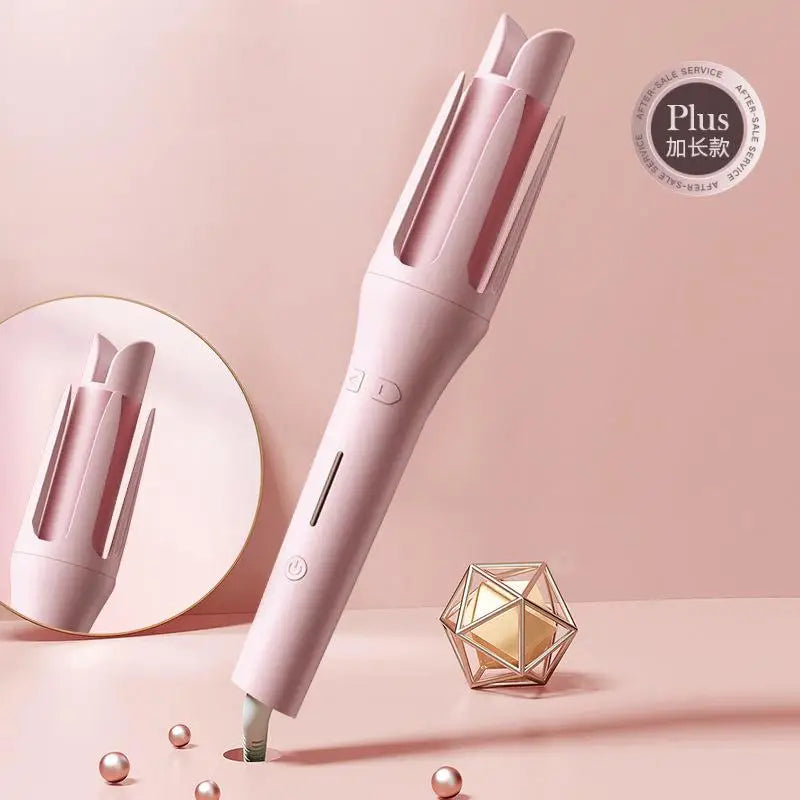 Auto-Rotating Anti-Scald Hair Curler