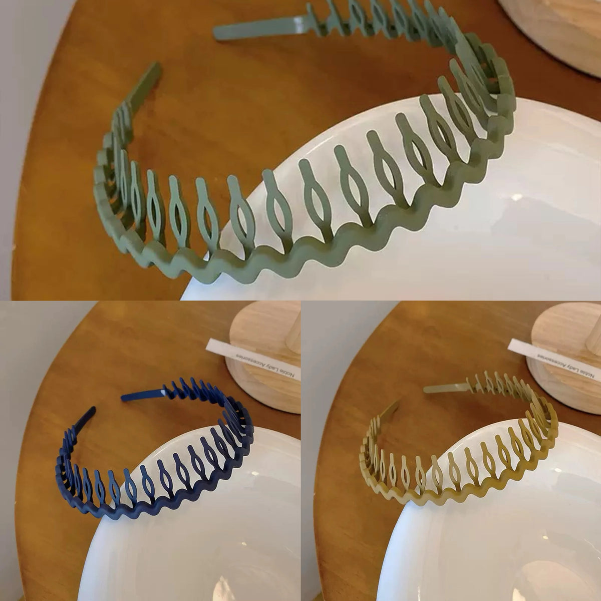 Wave Hairband Non-Slip Comb