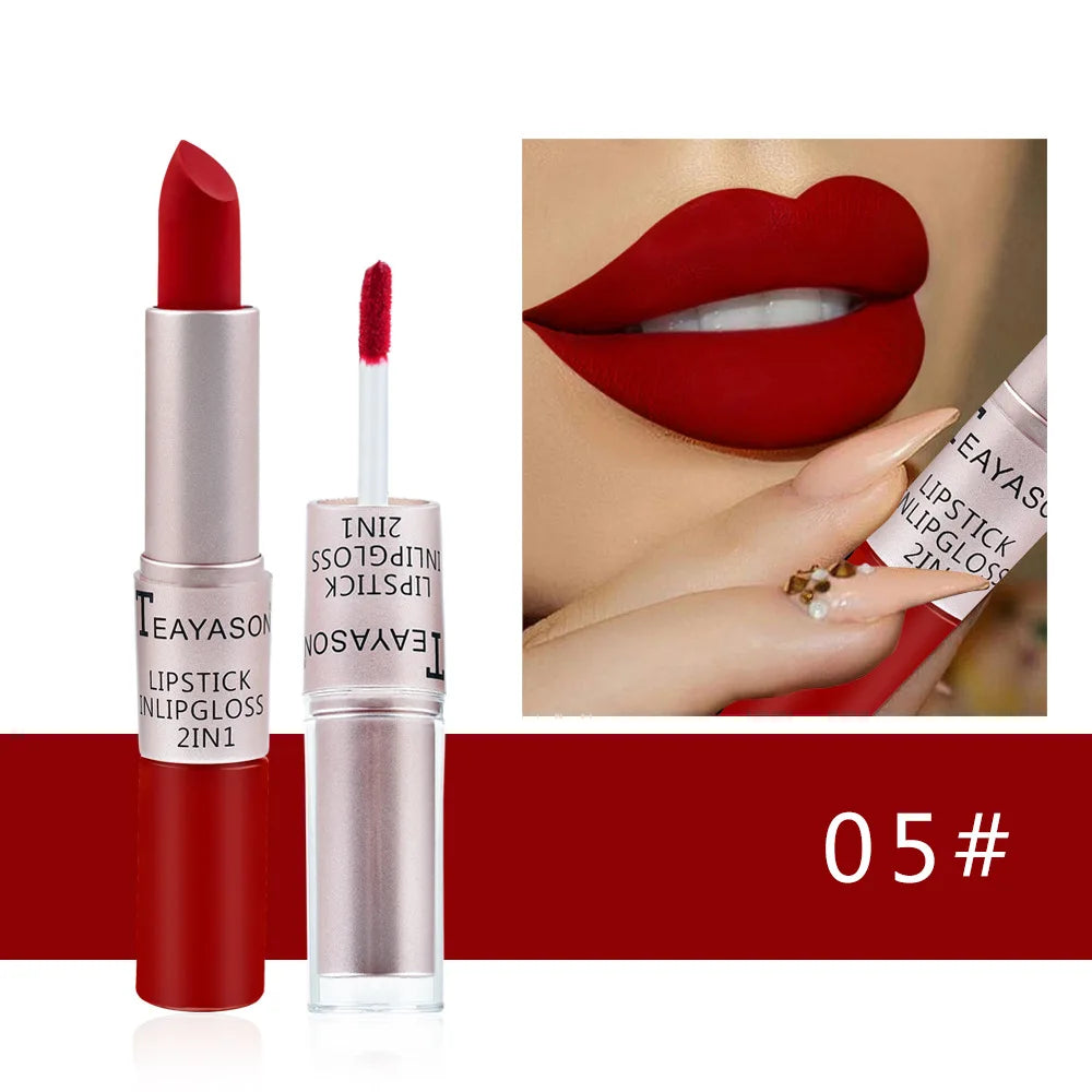 Pink 2-in-1 Lip Tint Gloss