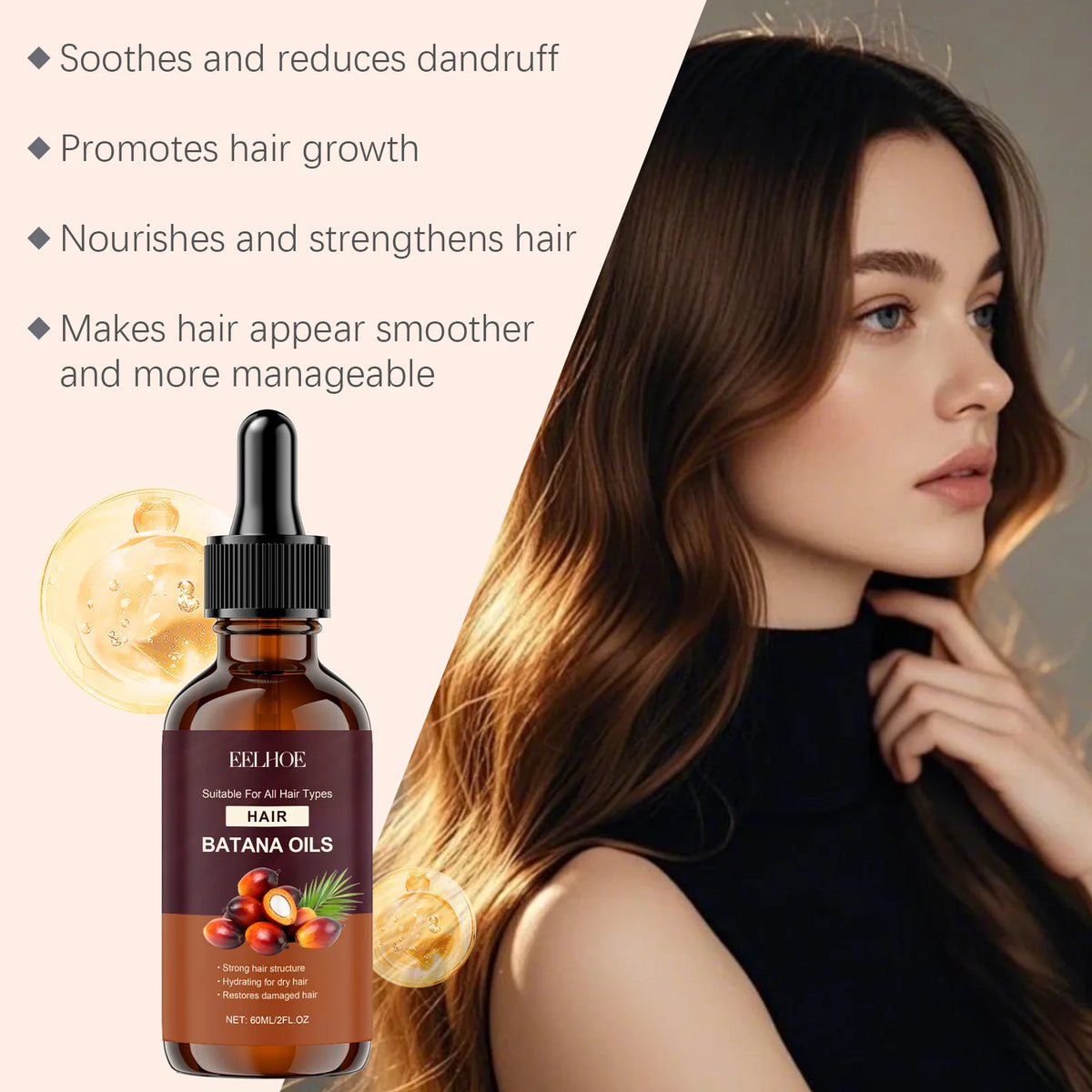 EELHOE Pure Batana Hair Oil