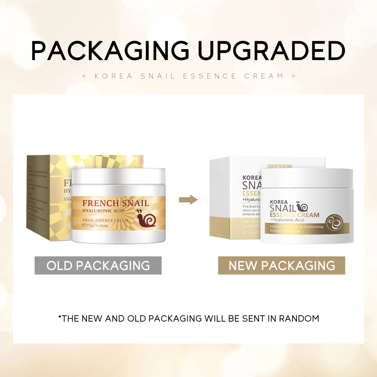 LAIKOU Snail Hyaluronic Face Cream
