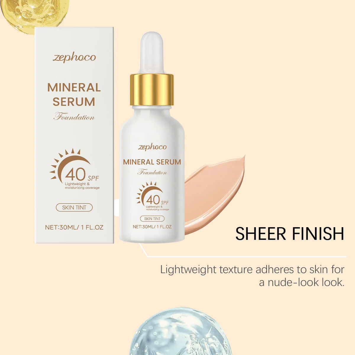 SPF40 Tinted Sunscreen Foundation