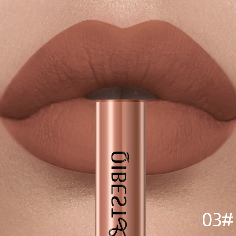 QIBEST Red Matte Lip Gloss