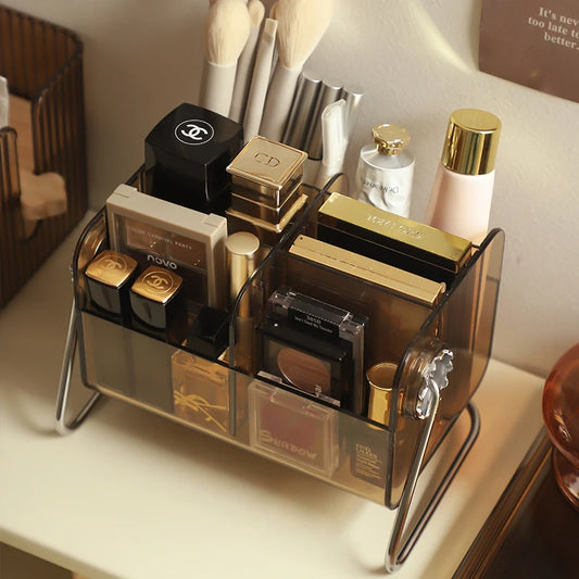Vintage Rotating Makeup Storage Box