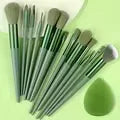 13Pc Foundation Eyeshadow Brush Set