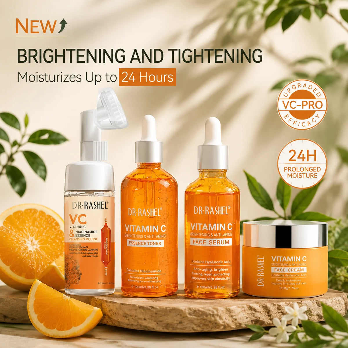 DRRASHEL Vitamin C 5-Piece Set