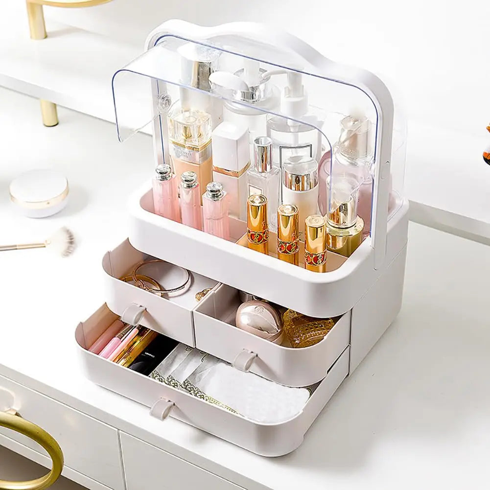 Countertop Cosmetic Organizer with Drawer