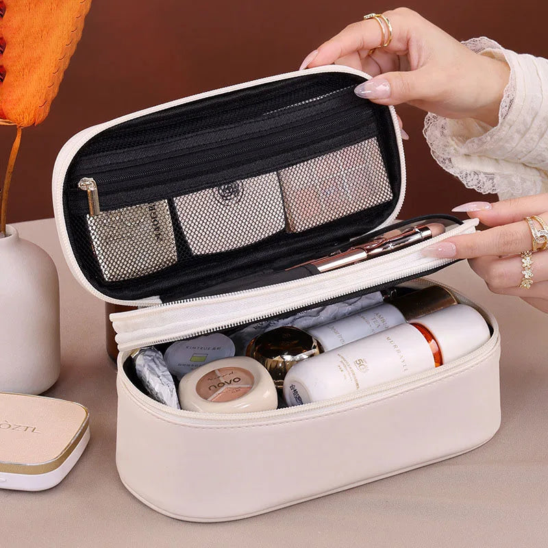 Double Layer Large Makeup Organizer
