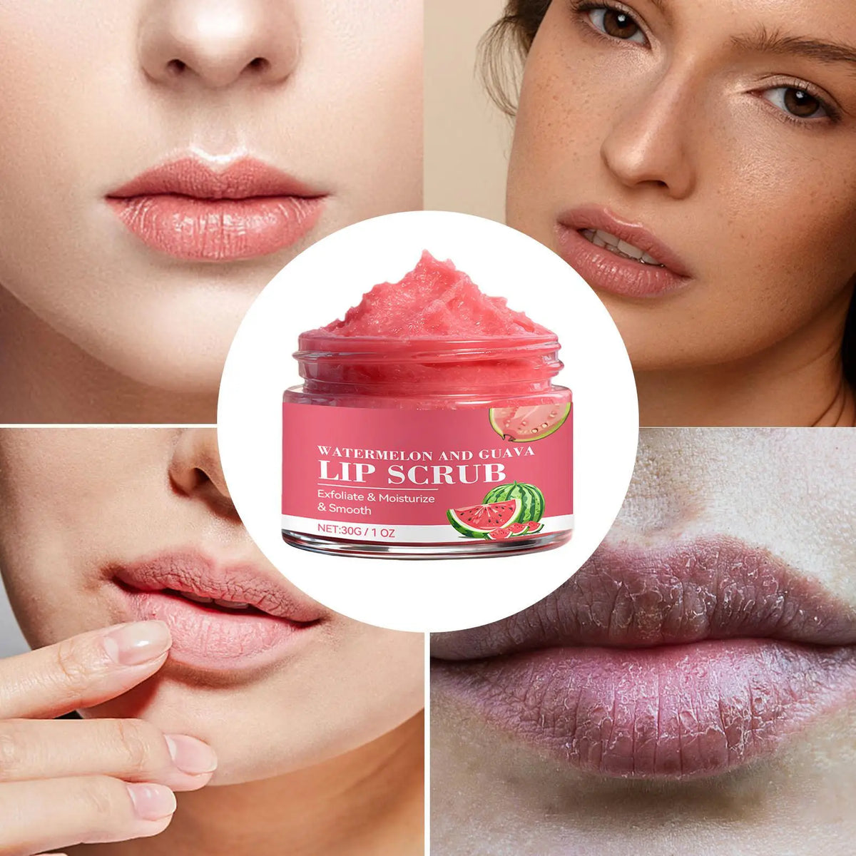 Watermelon Guava Lip Scrub