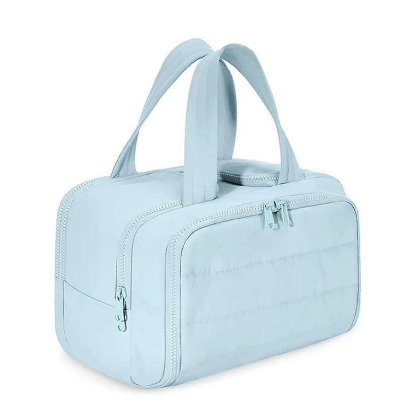 Multi-Pocket Travel Cosmetic Bag