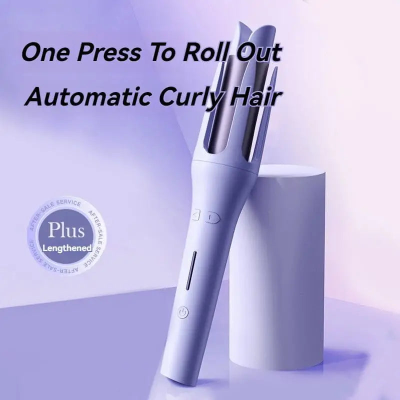 Auto-Rotating Anti-Scald Hair Curler