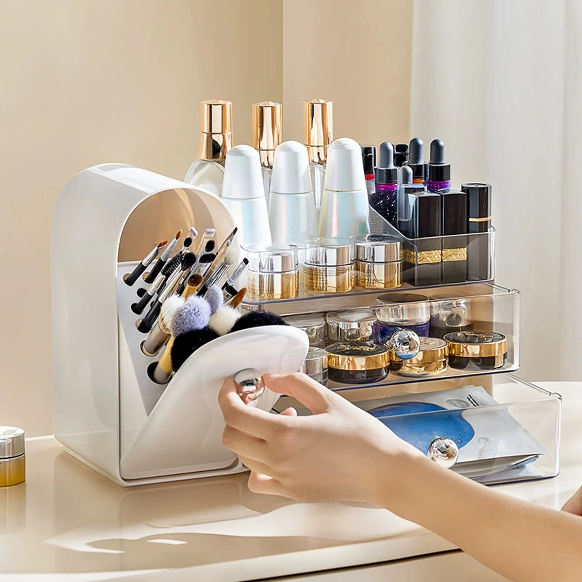 Large Capacity Skincare Storage Box
