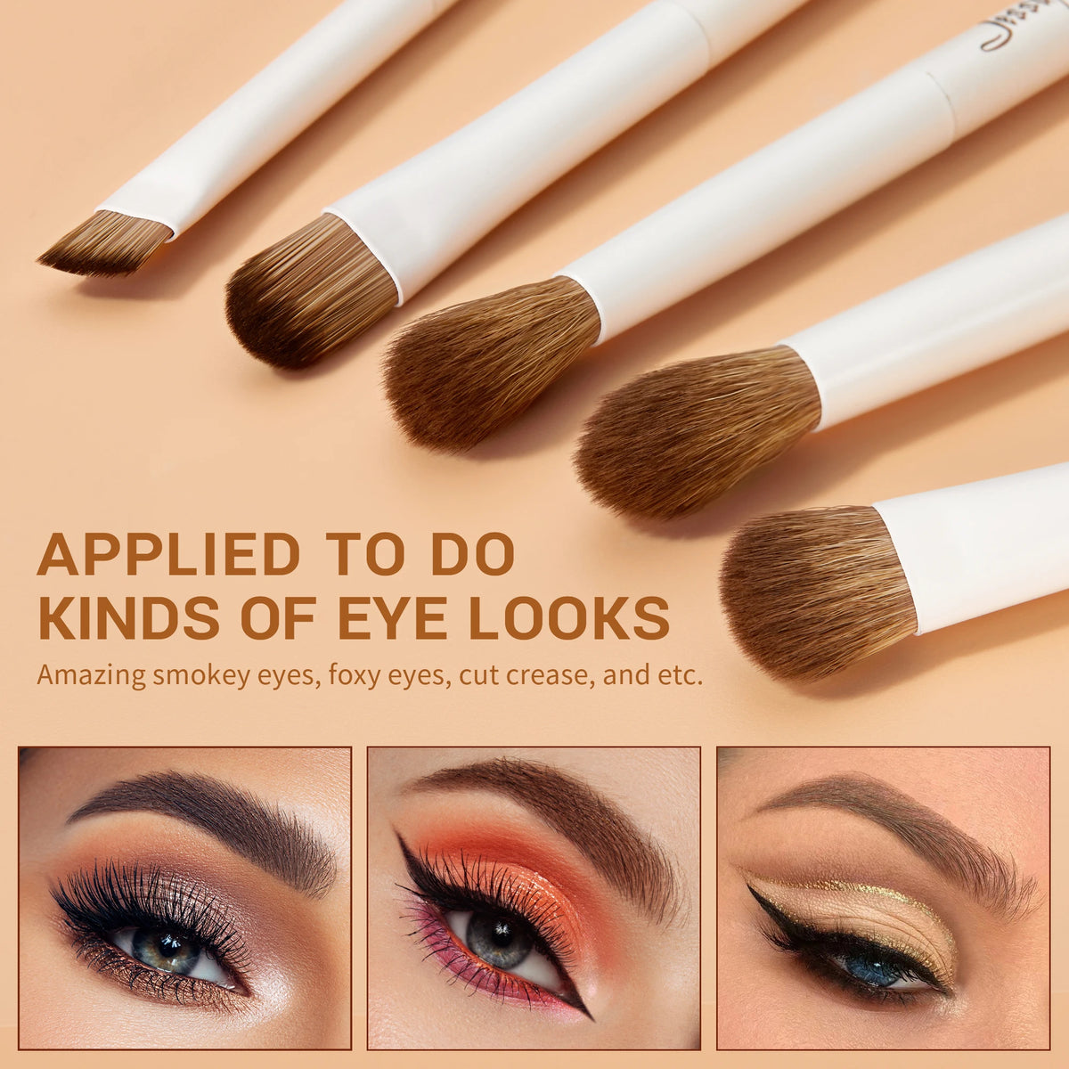Jessup Synthetic Makeup Brush Set