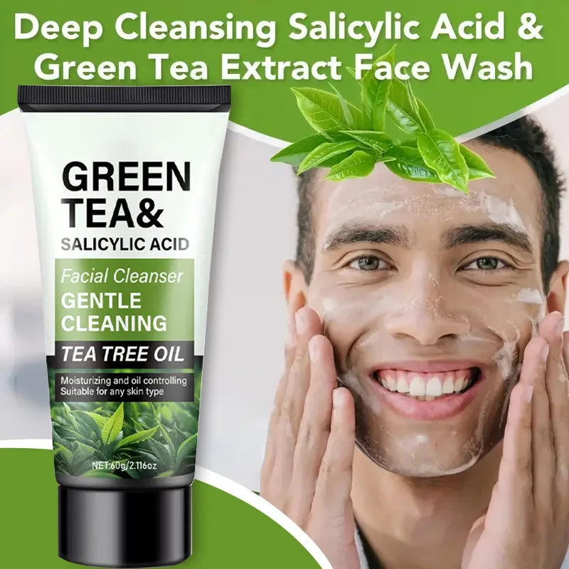 Men's Green Tea Facial Wash