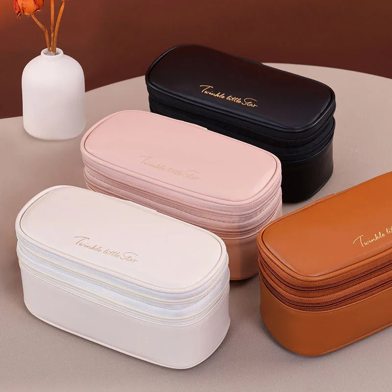 Double Layer Large Makeup Organizer