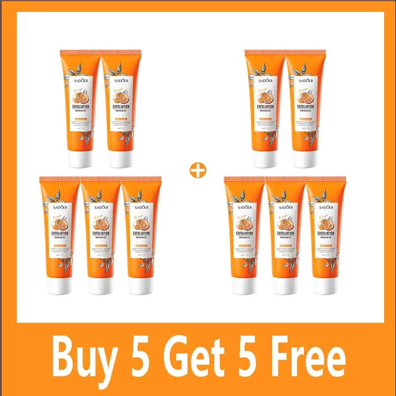 Orange Exfoliating Peeling Gel Scrub