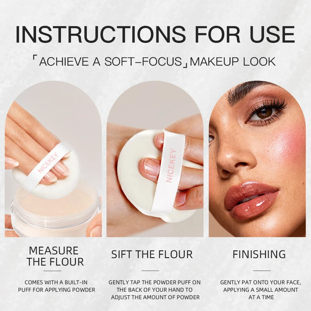 NICEKEY Waterproof Loose Setting Powder