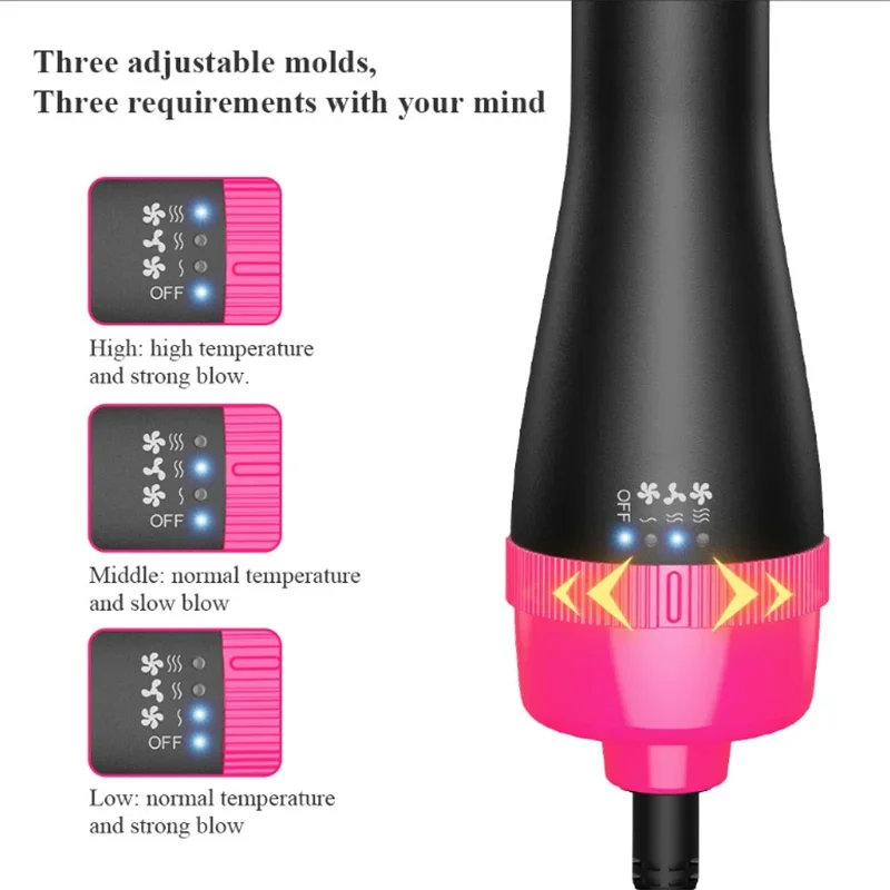 3-in-1 Hot Air Brush Dryer