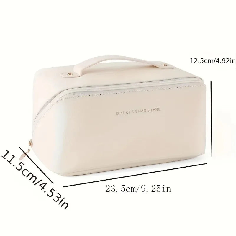 PU Leather Travel Wash Bag