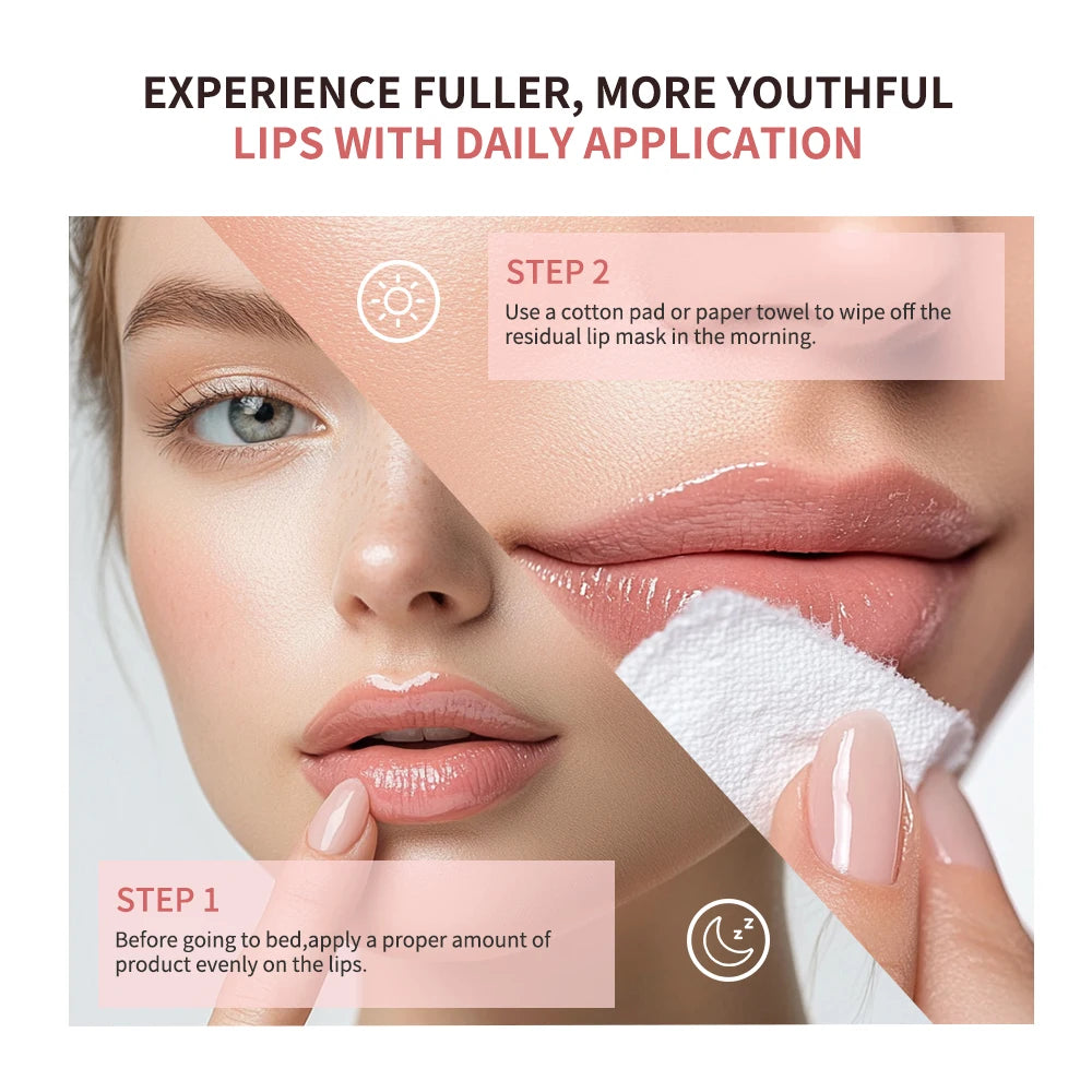 Peach Jelly Lip Sleep Mask