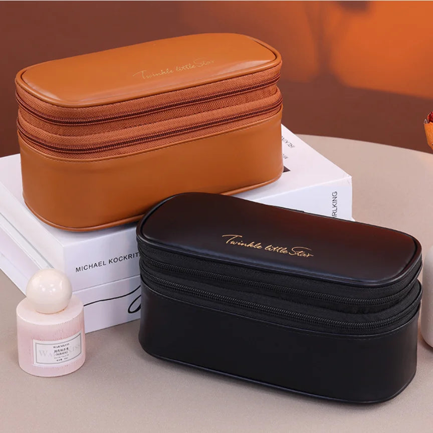 Double Layer Large Makeup Organizer