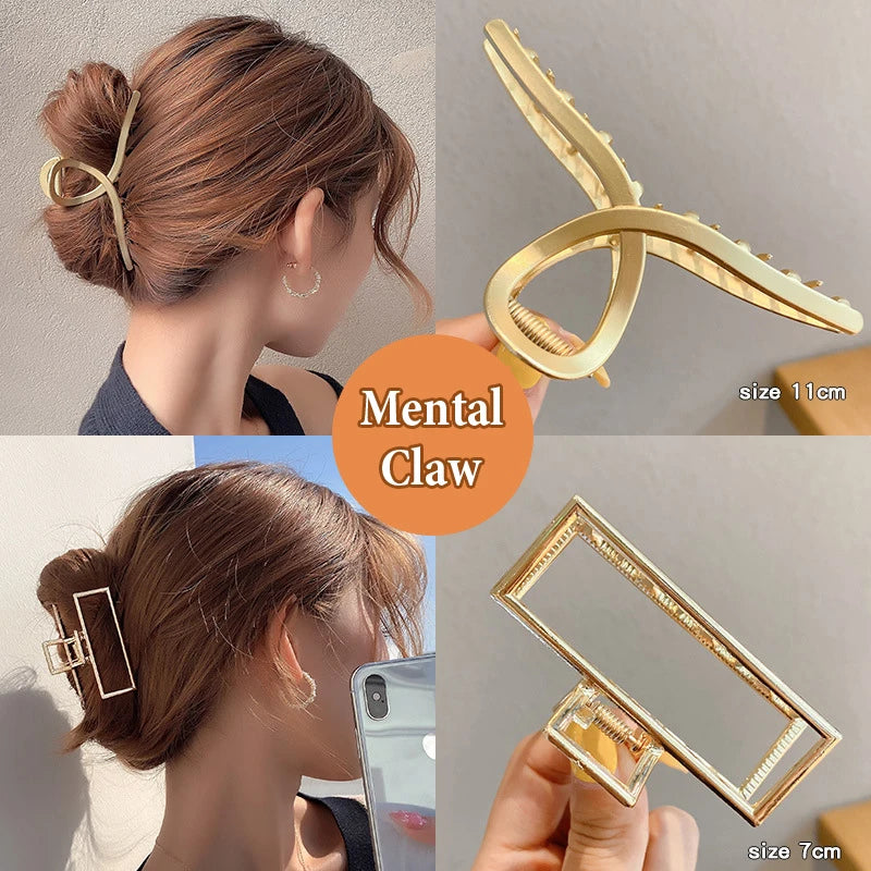 Big Pearl Claw Hair Clip