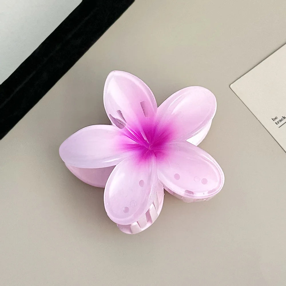 Egg Flower Beach Hair Clips