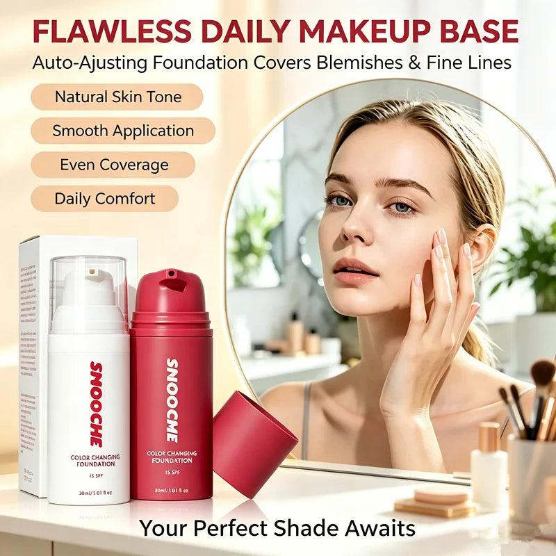 SMOOCHE Color-Changing Foundation