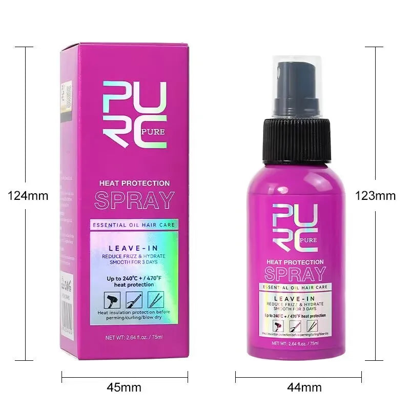 PURC Coconut Heat Protectant Spray