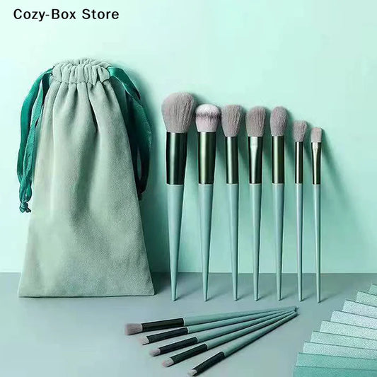 8/13Pc Fluffy Eyeshadow Brush Set