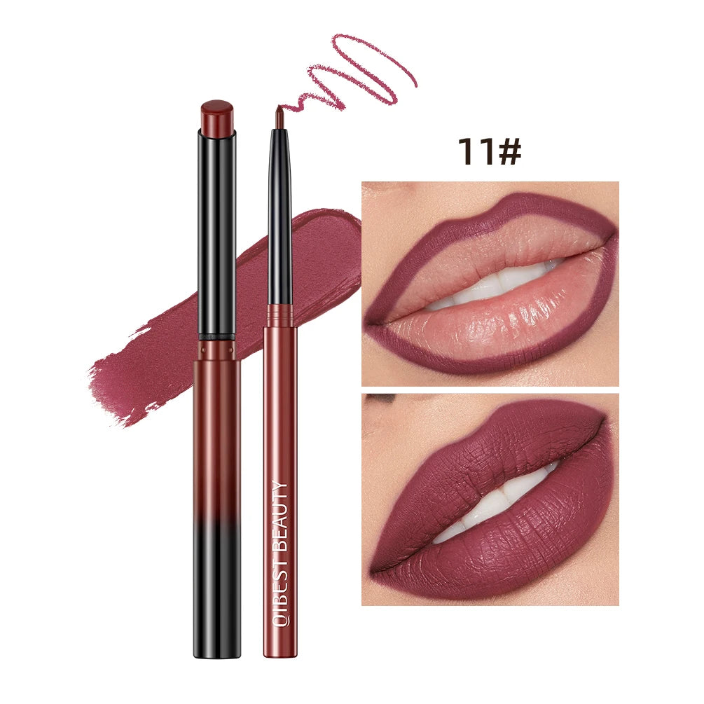QIBEST Matte Lip Liner Pencil